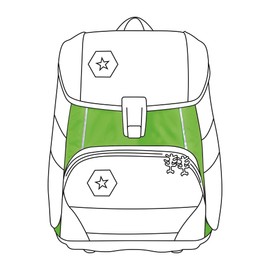 Step by Step Neon Pull-Over for 2-in-1 Plus Green