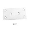 Yinpecly Corner Brace 1 PCS Flat Fixed Straight Bracket Repair