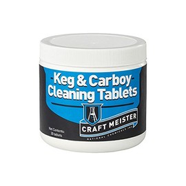 Craft Meister Keg and Carboy Cleaning Tablets - 30 ct