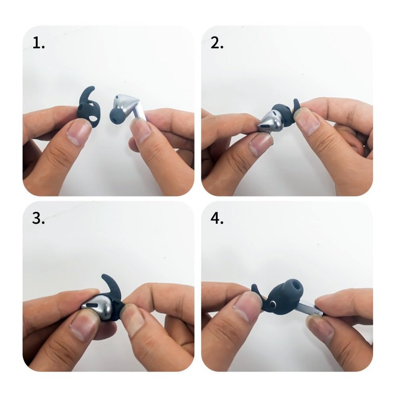 IiEXCEL 5 Pairs Galaxy Buds 3 Pro Ear Hooks Wingtip,