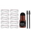 Eye Brow Tinting Kit,Brow Stencil Waterproof Eyebrow Template - Eyebrow