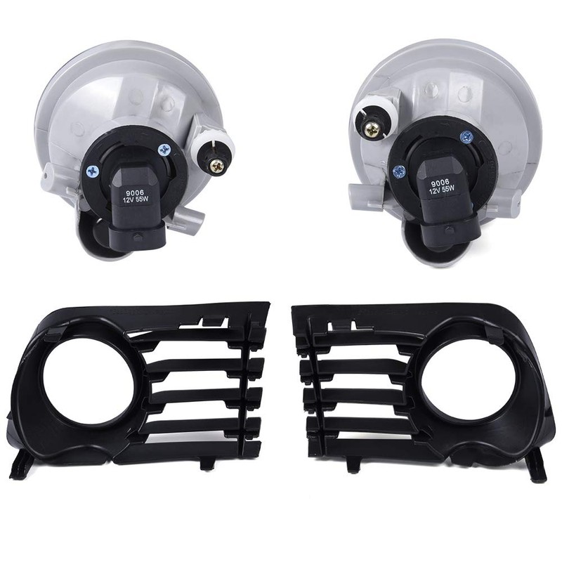 G-PLUS Bumper Fog Lights Assembly Compatible with 2004-2009 Toyota Prius