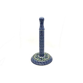 Polish Pottery Paper Towel Holder - Huckleberry