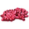 GUB 50Pcs Aluminium Alloy Schrader Valve Cap Bicycle Tyre Nozzle