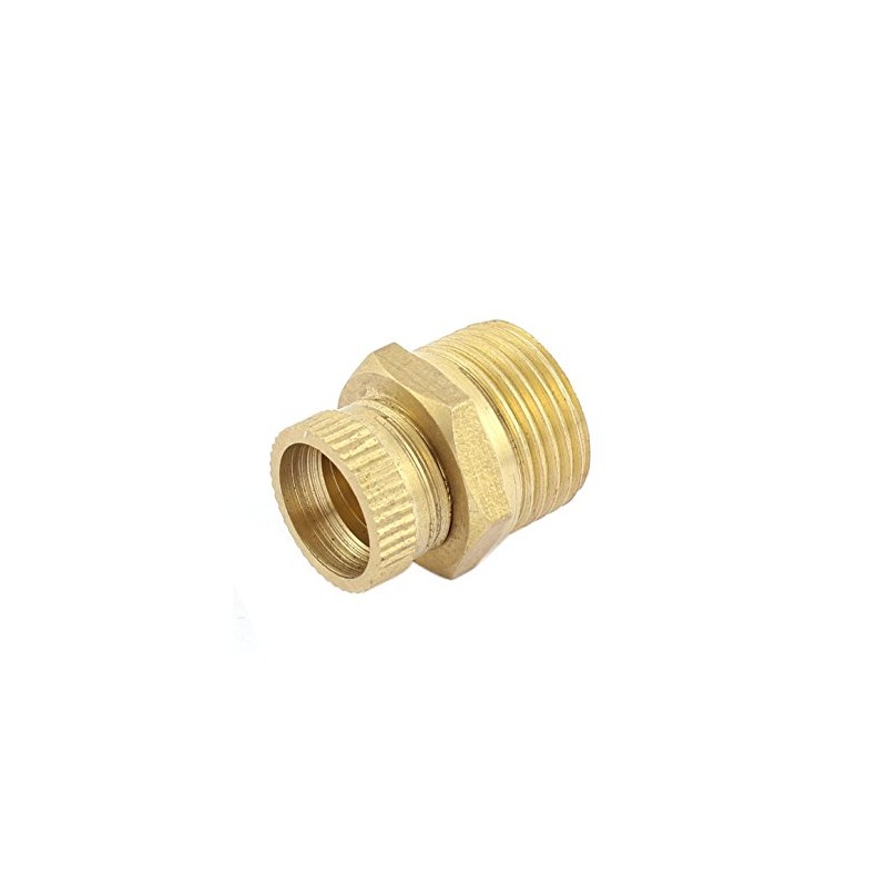sourcingmap 3/8BSP Male Thread Air Compressor Part Security Water Drain