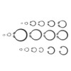300Pcs E-Clip E-Clip Replacement Set External Retaining Assortment, 2mm to