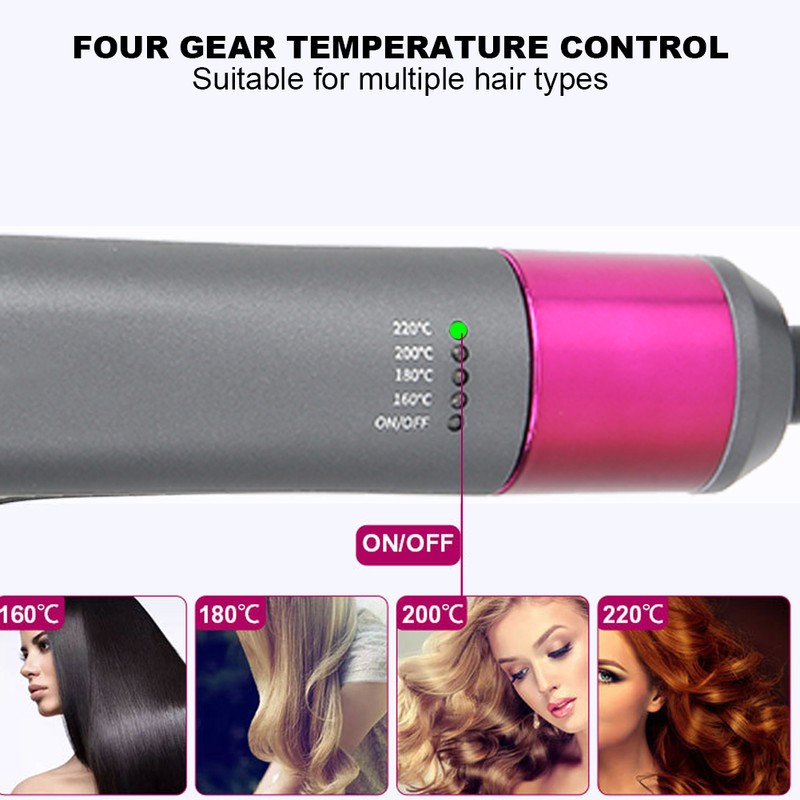 Foldable Negative Ion Hair Straightening Comb Adjustable Hair Straightener