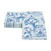 Caspari Glazed Porcelain Celadon Paper Linen Guest Towel Napkins -