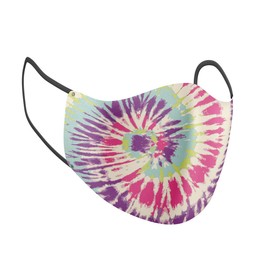 Costume Agent Face Mask PM2.5 Filter Double Layer Choose Your Design Reusable Cloth Masks (Color Spiral, Adult)