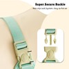 Bobotails Silk Embroidery Dog Harness with D-Ring Leash Clip Set,Adjustable