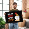 GEH Mir Nicht auf die Eierdoormat XL in 40 x