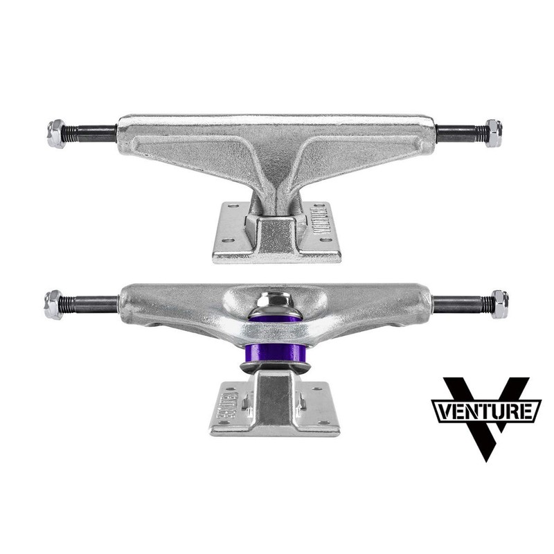 Venture Trucks 5.25 High All Polished Set (2 Axles) +