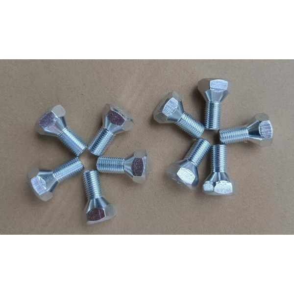 10PCS Front Rear Wheel Bolt Lug Studs 1/2-20 Bolts -