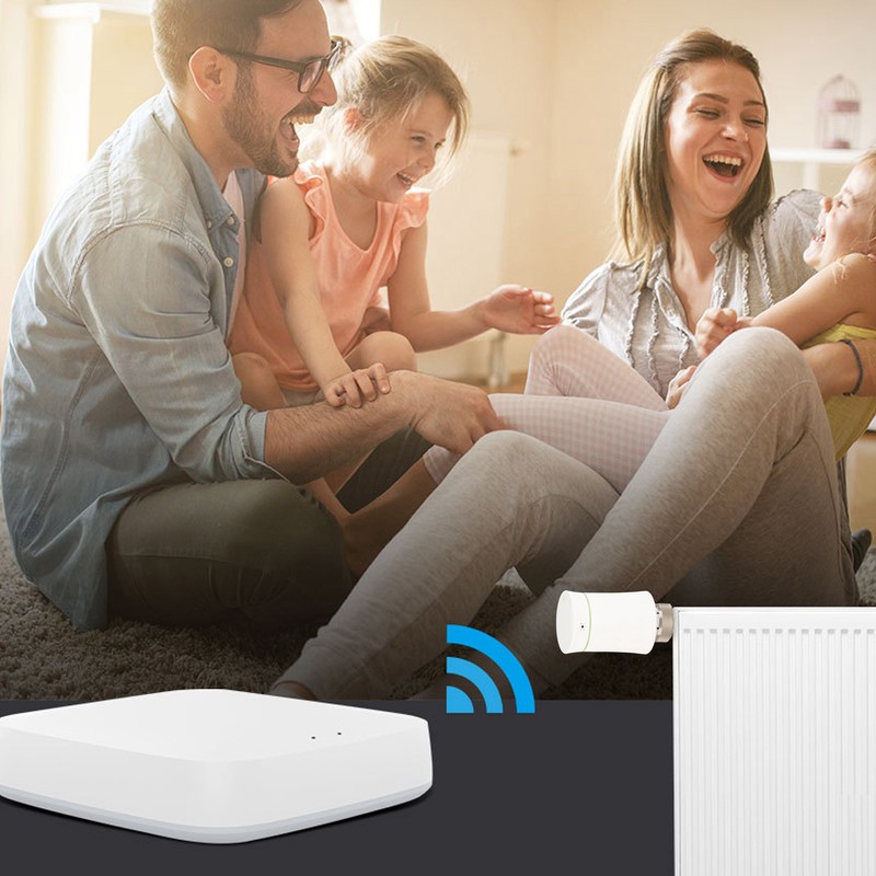 Radiator Thermostat Voice Control Heating Temperature Controller Remote Control Accessory