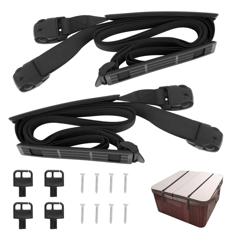 GDW Hot Tub Cover Straps 9.5 Ft Heavy Duty Hot