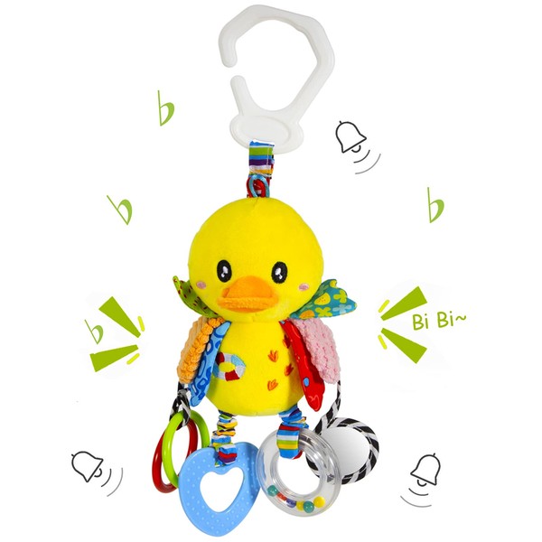 Funsland Baby Stroller Toy and Car Seat Toy for Infant