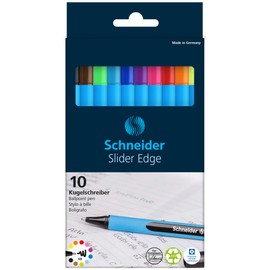 Schneider Slider Edge Pastel XB Ballpoint Pen (Triangular Pen with XB (extra broad) Line Width)