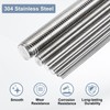 sourcing map Fully Threaded Rod M14 x 250mm 2mm Thread