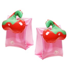 Swim Arm Floats Penta Angel 2Pcs PVC Cute Cartoon Inflatable Arm Band Flotation Sleeves Tubes Blow Up Water Rings for Little Girls Boys Summer Outdoor Swimming Pool Beach Party…