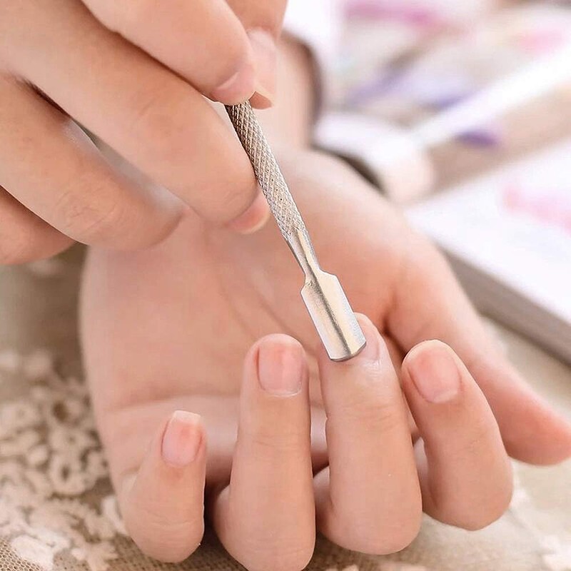 YFFSFDC Cuticle Nipper, Cuticle Pusher, Cuticle Cutter, Nail File, Set