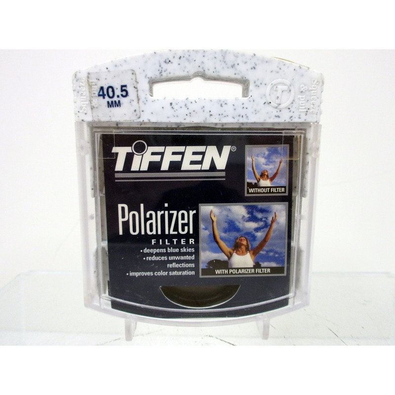 Tiffen 40.5mm Linear Polarizer Filter (Non-Rotating)