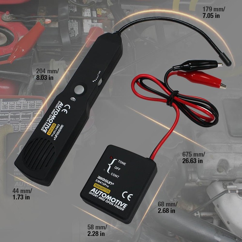 allsun em415Pro Cable Tracker Electrical, Auto Circuit Tester,Short Open Finder