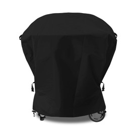 YANGSHILEI Grill Cover for Charbroil Bistro Pro Gas/Electric Grill, 100% Waterproof Outdoor Electric Grill Cover Compatible with Char-Broil Bistro Grill Model 25302145,25302146,25302161 (Black)
