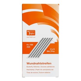 Teqler Wound Suture Strips 6 x 100 mm