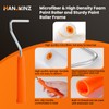 HANJKINZ 4 inch Paint Roller Kit, 20 Pack Small Paint