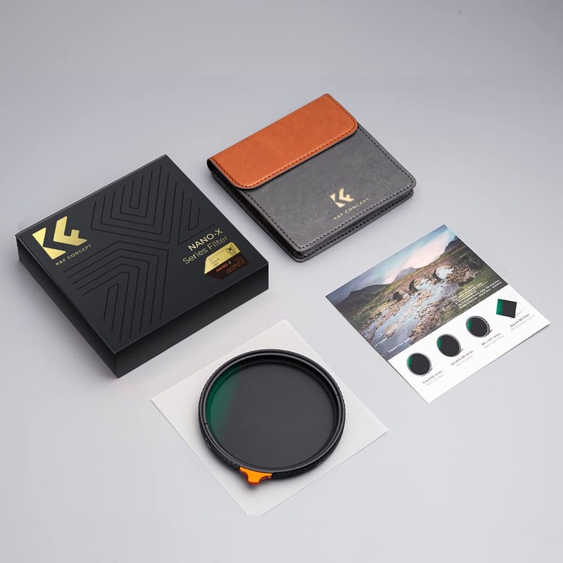 K&F Concept Filter 55 mm Black-Mist 1/4 & ND2-ND32 2