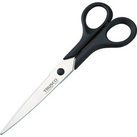 TRUSCO S-175B Basic Stainless Steel Scissors 6.9 inches (175 mm)
