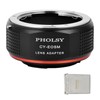 PHOLSY Lens Mount Adapter CY to EF-M Compatible with Contax/Yashica