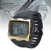 Digital Sport Watch Large Display LED Alarm Clock Shockproof 12/24
