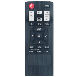 COV30748146 Replacement Remote Control Commander fit for LG Sound Bar LAS350B LAC450B LAS35A1-W S35A1-W Soundbar Speaker