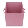 Casafield Set of 6 Collapsible Fabric Cube Storage Bins, Light