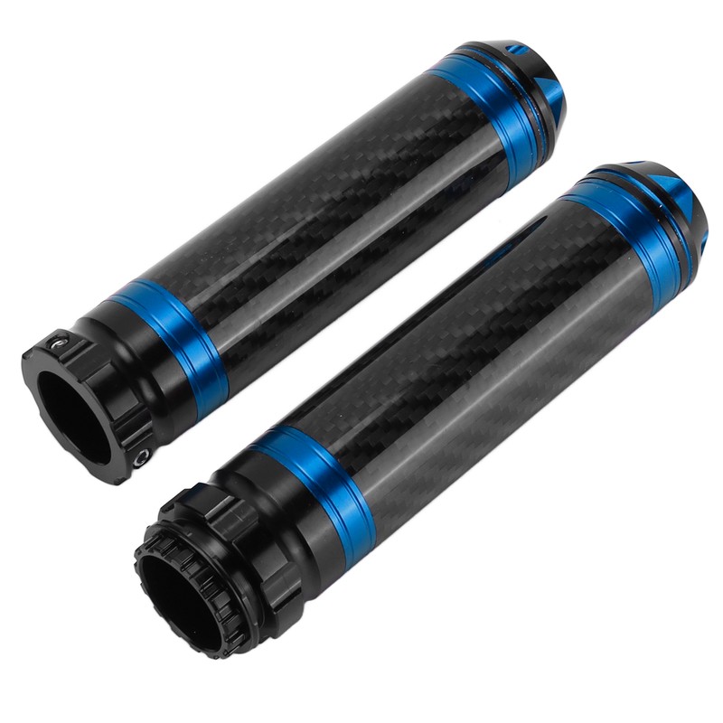 2PCS Motorcycle Handle Bar Grip Cover Carbon Fiber Corrosion Resistant