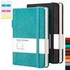 RETTACY Pocket Notebook A6 Mini Notepad 2 Pack Small Hardcover