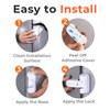 2-Pack Child Proof Fridge Lock with Adhesive - No Tools