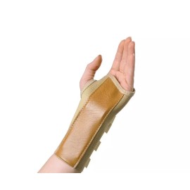 Medline 7" Elastic Wrist Splint, Size XL, Left Wrist, Each