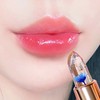 BLUE LOVE Color Changing Flower Lipstick, Jelly Temperature Change Clear