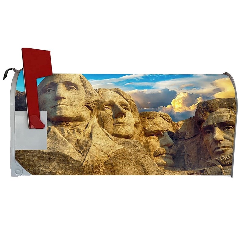 VWAQ American Mailbox Covers Magnetic Patriotic Mailbox Decor - MBM45