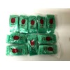 2"X2" (2020) Green Color Apple Brand Bags Mini ZipLock Baggies,