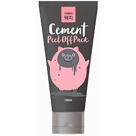 Mefactory Cement Peel Off Mask 4.05 Fl. Oz - improves uneven skin tone, and minimizes pores, Korean Skincare