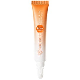 Modelones Rose Cuticle Oil, Nail Strengthener with Jojoba Oil & Vitamin E, Promotes Nail Growth, Moisturizes Dry Skin