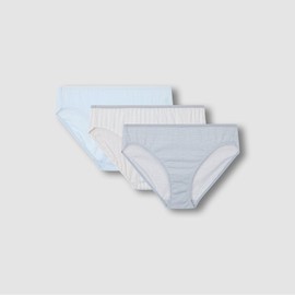 JAJU [JAJU] Women's Cotton Stripe Hipster Panty 3-pack (Choose 1 of 4 types)