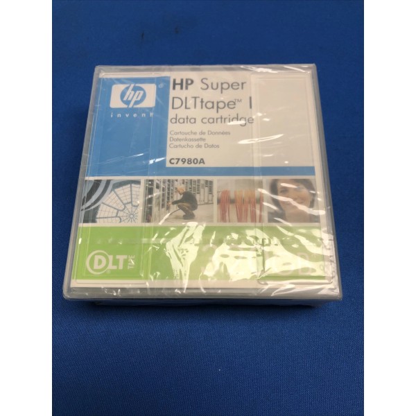 HP Genuine New HP Super DLTtape Data Cartridge C7980A 320GB