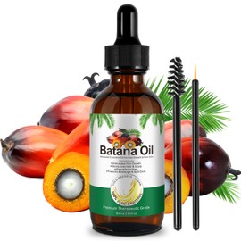 JSBNQRMZ Batana öl für Haare,60ML Batana Oil,Kaltgepresstes Haaröl zur Hydratisierung und Reparatur von trockenem, geschädigtem Haar, Hautpflege,Verbessert Die Ausstrahlung von Haar und Haut