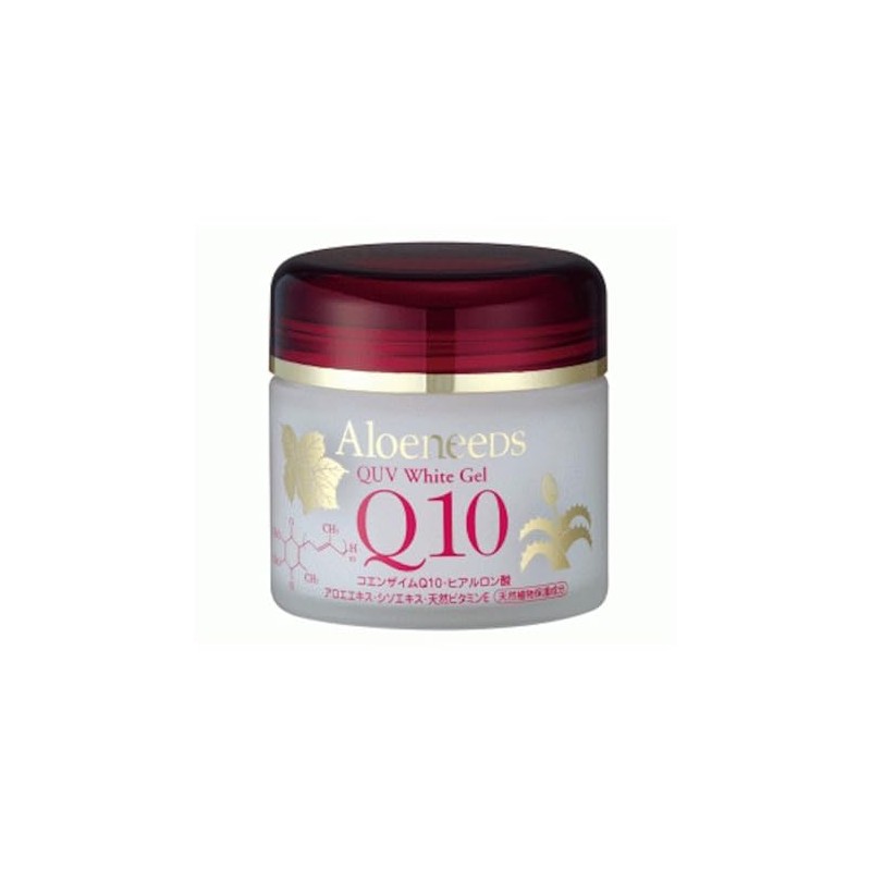 Aloeneeds QUV White Gel (Weak Oil Moisturizing Gel), 3.2 oz