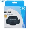 JJC Lens Hood With Side Window Design Shade Reversible Tulip