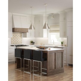 Progress Lighting P350199-163 Transitional One Light Flush Mount from Hinton Collection in Brass Finish, 10.00x8.25x8.25